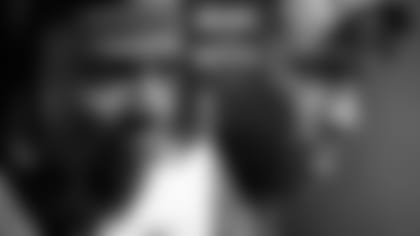 Left: RB Gus Edwards; Right: CB Marcus Peters