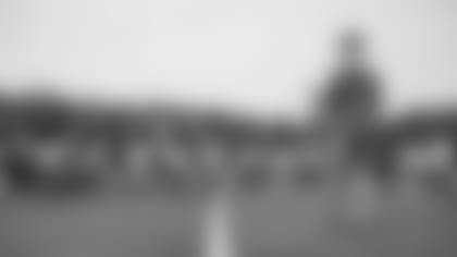 HC John Harbaugh talks to the team