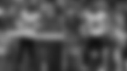 Left: CB Marcus Peters; Right: RB Mark Ingram II