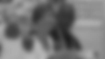 Mindy Palmer and Rashod Bateman (photo courtesy of Mindy Palmer)