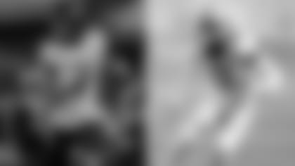 Left: Louisville WR Dez Fitzpatrick; Right: Minnesota WR Rashod Bateman