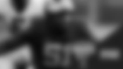 Michigan offensive lineman Cesar Ruiz during Michigan's annual spring NCAA college football game.