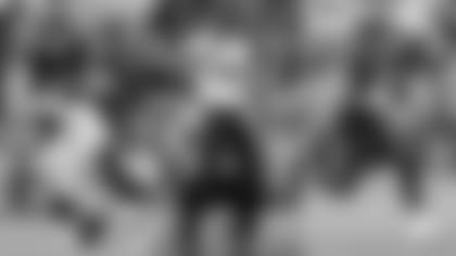 Left: TE Mark Andrews; Center: K Justin Tucker; Right: WR Devin Durvernay