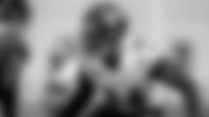 CB Marcus Peters during training camp at the Under Armour Performance Center in Owings Mills, MD.