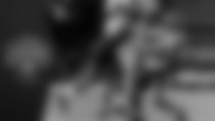 From left: WR Nelson Agholor, CB Marlon Humphrey