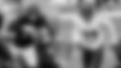 Left: OLB Tyus Bowser; Right: OLB Matthew Judon