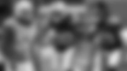 Left: FA DE Melvin Ingram III; Center: FA DE Justin Houston; Right: FA DE OLB Jadeveon Clowney