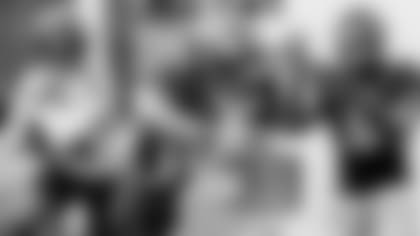 Left: WR James Proche II; Center: OLB Daelin Hayes; Right: OLB Patrick Queen