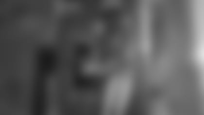 Lamar Jackson recording a Tik Tok video.