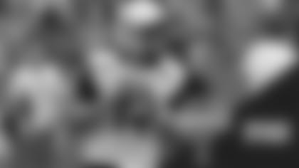 Towson quarterback Tom Flacco looks for a receiver.