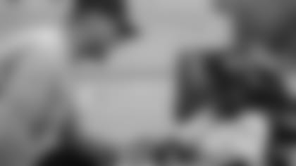 Head Coach John Harbaugh with Mo Gaba