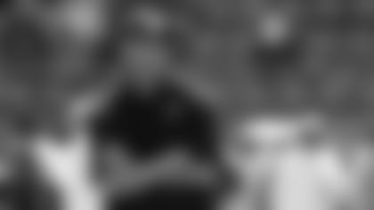 Georgia offensive coordinator Todd Monken watches before an NCAA college football game against Vanderbilt on Oct. 15, 2022 in Athens, Ga. The Baltimore Ravens have hired Monken to be their offensive coordinator, the team announced Tuesday, Feb. 1 4, 2023. (AP Photo/Brett Davis, File)