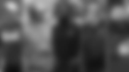 From left to right: George Godsey (via AP Images), Rob Leonard (via AP Images), Zach Orr (via Baltimore Ravens Photos), Mike Devlin (via AP Images) and Ryan Osborn (via @CoachRyanOsborn on Twitter)