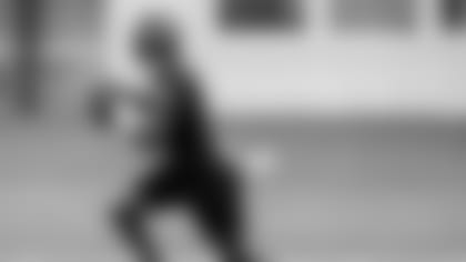 QB Lamar Jackson practices at Under Armour Performance Center.