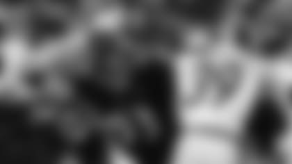 DT Calais Campbell plays against the Pittsburgh Steelers at M&T Bank Stadium in Baltimore, MD.