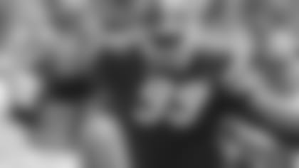 Georgia defensive lineman Jordan Davis shown in action during the first half of an NCAA college football game against Arkansas Saturday, Oct. 2, 2021, in Athens, Ga.