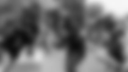 (From left to right) WR James Proche II, WR Devin Duvernay, WR Tylan Wallace