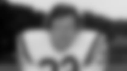 Mike Curtis, linebacker for the Baltimore Colts, is shown in this 1973 photo.