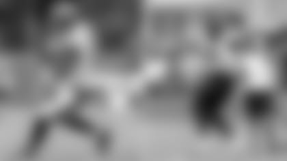 Left: WR Rashod Bateman; Right: WR Sammy Watkins