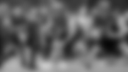 (From left to right) G Tyre Phillips, G Ben Cleveland, G Ben Powers