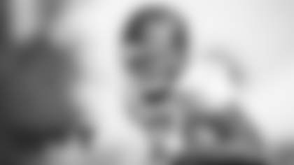 Dyami Brown runs after making a catch during training camp in Ashburn, Virginia. (Emilee Fails/Washington Football Team)