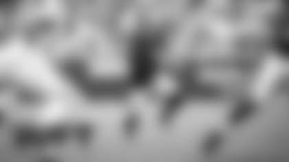 DeAndre Carter carries the ball during the Washington Football Team's game against the New Orleans Saints. (Emilee Fails/Washington Football Team)