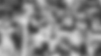 Quarterback Taylor Heinicke drops back for a pass during the Washington Football Team's game against the New Orleans Saints. (Emilee Fails/Washington Football Team)