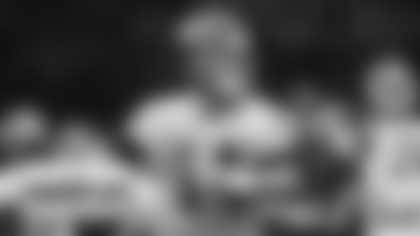 Ryan Fitzpatrick winds up for a pass during the Washington Football Team's minicamp. (Emilee Fails/Washington Football Team)