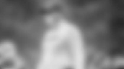 Ron Rivera surveys practice. (Elijah Walter Griffin Sr./Washington Football Team)