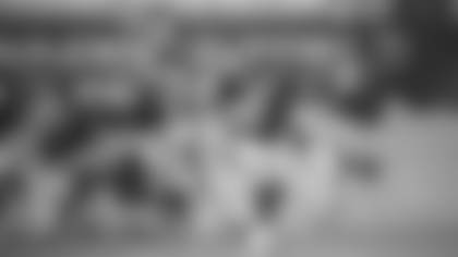 Quarterback Alex Smith avoids pressure during the Washington Football Team's 30-10 loss to the Los Angeles Rams on Oct. 11, 2020. (Elijah Walter Griffin Sr./Washington Football Team)