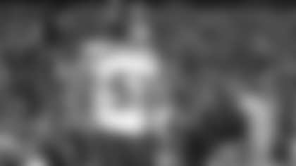 Seattle Seahawks linebacker Cody Barton (57) runs onto the field for an NFL football game against the Tampa Bay Buccaneers on Nov. 13, 2022, in Munich. The Buccaneers defeated the Seahawks 21-16. (AP Photo/Gary McCullough)