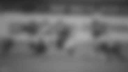 Running back Antonio Gibson finds a hole during the Washington Football Team's game against the Carolina Panthers on Dec. 27, 2020. (Elijah Walter Griffin Sr./Washington Football Team)