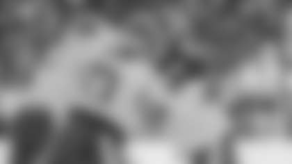 Center Chase Roullier blocks defensive tackle Daron Payne during practice at the Inova Sports Performance Center. (Elijah Walter Griffin Sr./Washington Football Team)