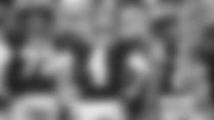 The Washington Football Team's offense huddles together during its game against the New Orleans Saints. (Emilee Fails/Washington Football Team)