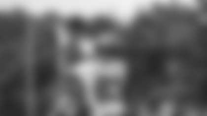 Ricky Seals-Jones catches a pass during the Washington Football Team's minicamp. (Emilee Fails/Washington Football Team)