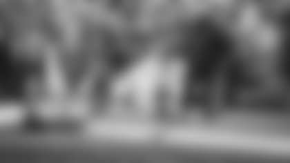 Taylor Heinicke dives for the end zone during the Washington Football Team's game against the Dallas Cowboys. (Emilee Fails/Washington Football Team)