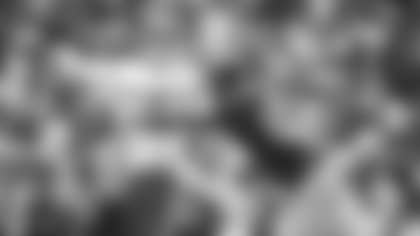 Jamin Davis tries to put pressure on quarterback Patrick Mahomes during the Washington Football Team's game against the Kansas City Chiefs. (Photo by Washington Football Team staff)