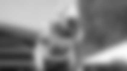 North Carolina State's Drake Thomas (32) prepares for the snap against East Carolina during the second half of an NCAA college football game in Greenville, N.C., Saturday, Sept. 3, 2022. (AP Photo/Karl B DeBlaker)