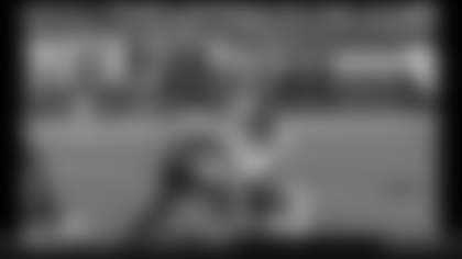 Chase Young is a blur pressuring Cam Newton on third down