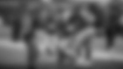 The Washington Football Team celebrates a touchdown reception from Steven Sims Jr. (Emilee Fails/Washington Football Team)