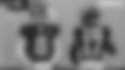 Quarterback Kyle Allen (left) and wide receiver Terry McLaurin during the Washington Football Team's game against the Dallas Cowboys on Oct. 25, 2020. (Elijah Walter Griffin Sr./Washington Football Team)