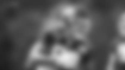 Washington Football Team defensive end Chase Young runs through individual drills on Aug. 25, 2021. (Emilee Fails/Washington Football Team)