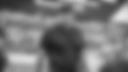 Head coach Ron Rivera surveys his team as it takes on the Baltimore Ravens at FedExField on Aug. 28. (Denis Kennedy/NFL)