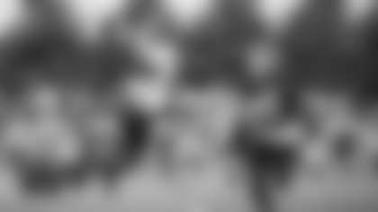 Antonio Gandy-Golden makes a grab during practice in Richmond, Virginia. (Emilee Fails/Washington Football Team)