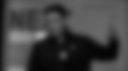 Washington Commanders head coach Ron Rivera speaks during a press conference at the NFL football scouting combine in Indianapolis, Tuesday, March 1, 2022. (AP Photo/Michael Conroy)