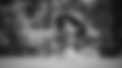 Camaron Cheeseman snaps the ball during the Washington Football Team's rookie minicamp. (Emilee Fails/Washington Football Team)