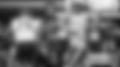 Quarterback Taylor Heinicke drops back for a pass during the Washington Football Team's game against the Atlanta Falcons. (Emilee Fails/Washington Football Team)