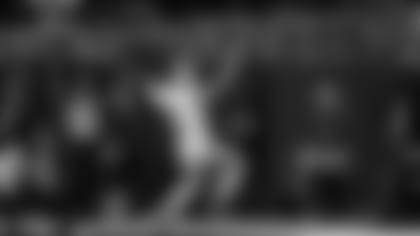 Game action photos from Thursday Night Football on Thanksgiving night as the New Orleans Saints and Atlanta Falcons face off in week 13 at Mercedes-Benz Stadium.