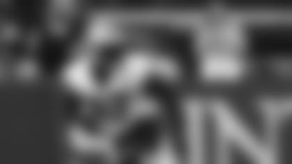 New Orleans Saints linebacker Jon Bostic took the field for open practice during 2022 Saints Training Camp presented by Rouses Markets on Sunday, August 21 at the Caesars Superdome.