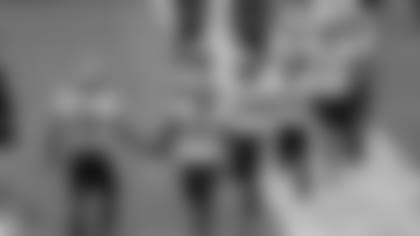 Game action photos from the New Orleans Saints vs. Atlanta Falcons matchup in Week 13 of the 2020 NFL season.